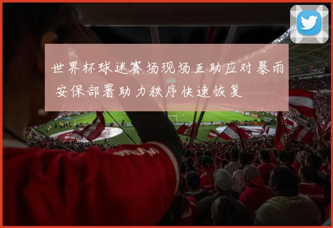 世界杯球迷赛场现场互助应对暴雨 安保部署助力秩序快速恢复