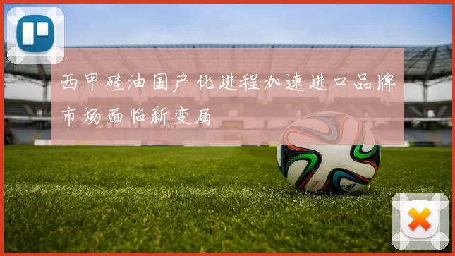 西甲硅油国产化进程加速进口品牌市场面临新变局