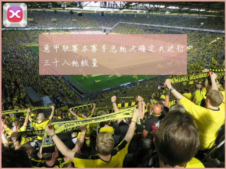 意甲联赛本赛季总轮次确定共进行三十八轮较量